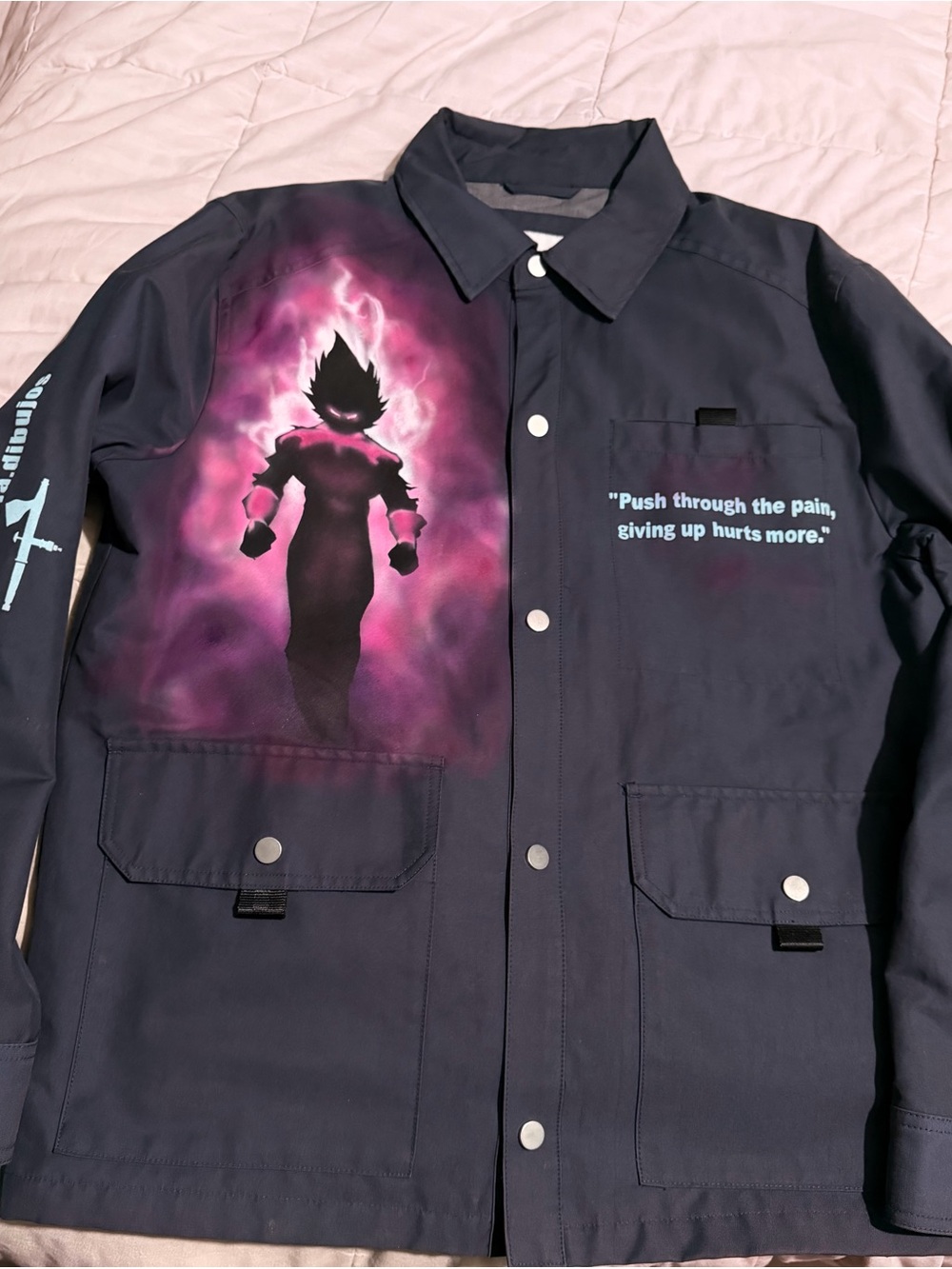 Jacket// Vegeta// handmade art